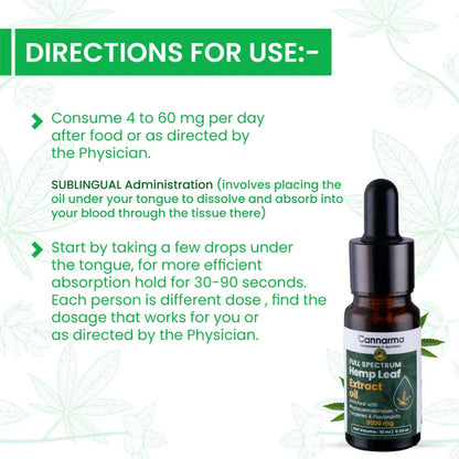 Cannarma Full Spectrum Hemp Extract Oil 