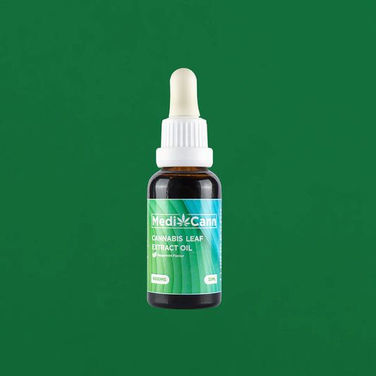 MEDICANN- Cannabis Leaf Extract Oil - Peppermint Flavour