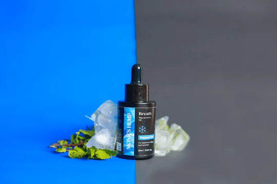 Monk's Hemp- Breath (10:1) Pain Relief CBD Oil - Peppermint Flavor