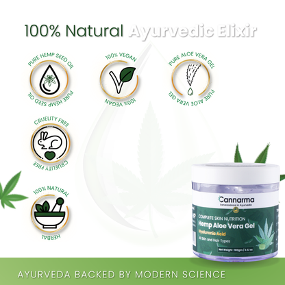 Cannarma Hemp Aloe Vera Gel 