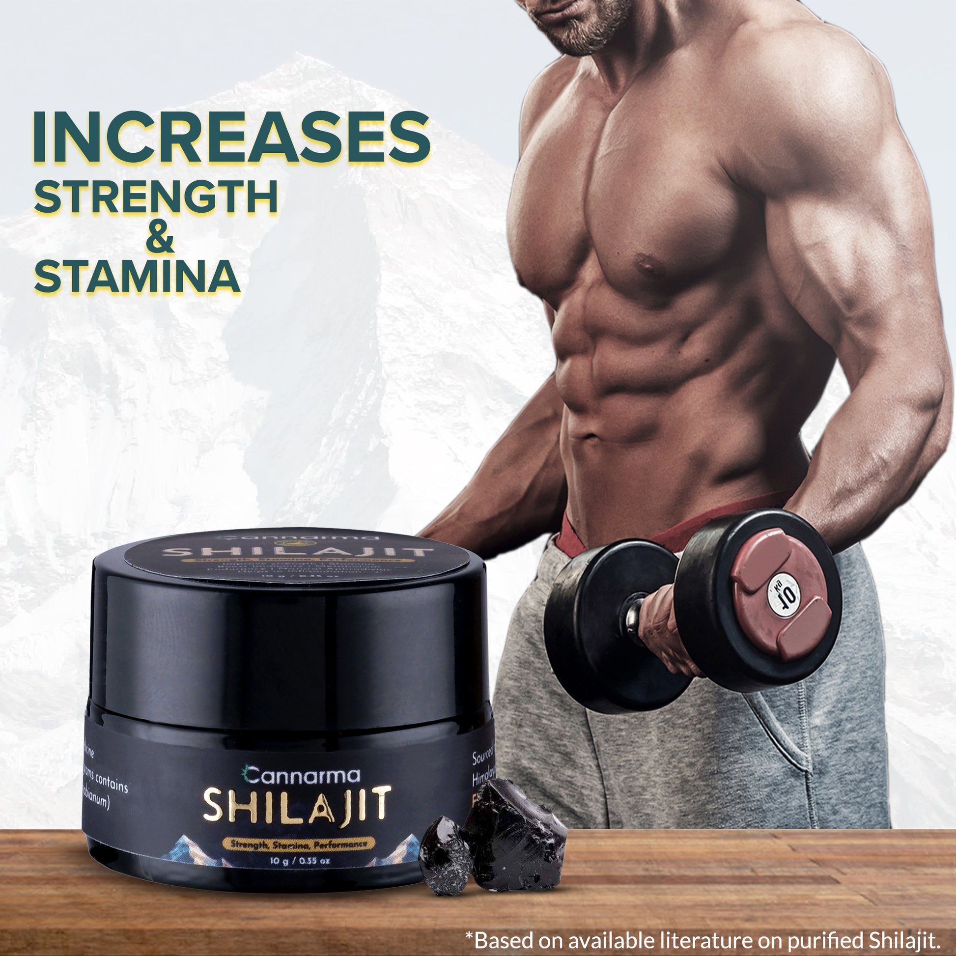 Cannarma Pure Himalayan Shilajit/Shilajeet Resin