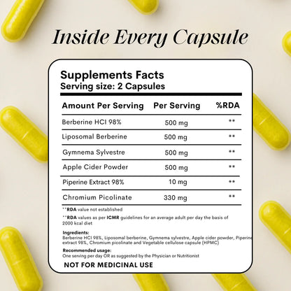 CANNAZO- Liposomal Berberine 98% HCL+
