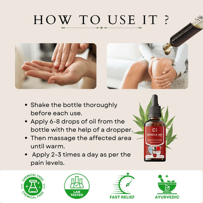 Muscle Aid: Relieves Cramps, Stiffness & Sprains