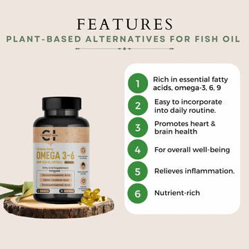 Cannazo OMEGA 3-6 - Hemp Seed Oil Softgels