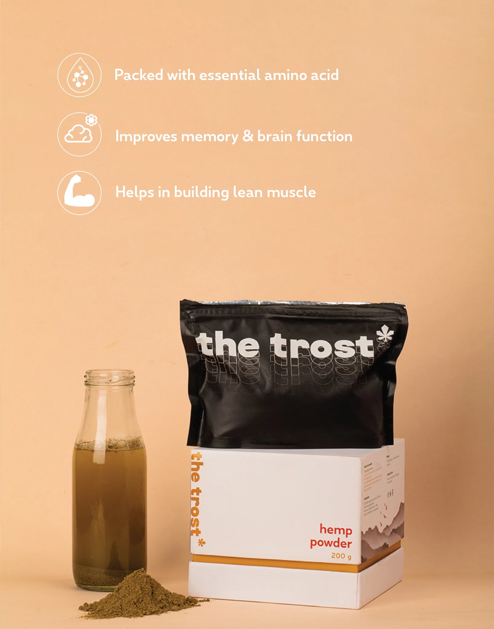 Hemp Protein Powder (Plant Based)