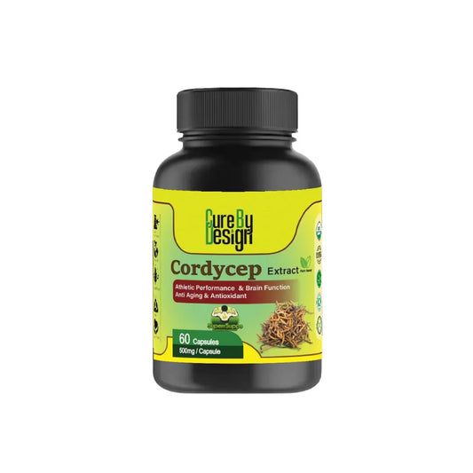 CURE BY DESIGN Cordyceps– Boost Your Energy & Endurance Naturally