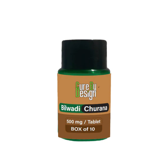 Cure By Design- Bilwadi Churana 500 mg/Tablet - Advanced Gut Support