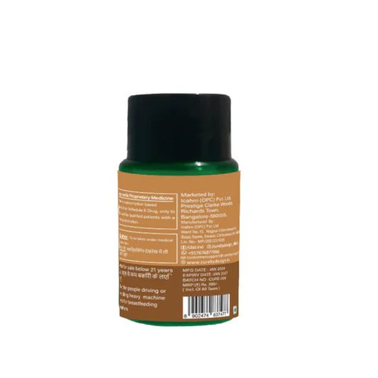 Cure By Design- Bilwadi Churana 500 mg/Tablet - Advanced Gut Support