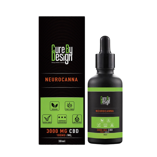 Cure By Design NeuroCanna 100 – CBD Oil for Epilepsy, MS & Complex Neurological Disorders