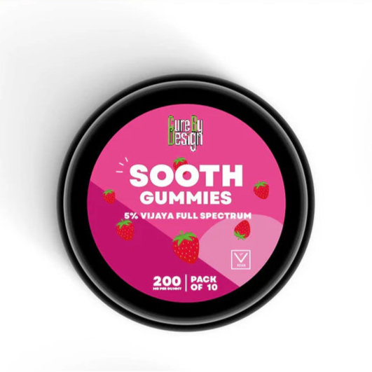 Cure By Design Sooth Gummies – Calm, Comfort, and Lasting Relief