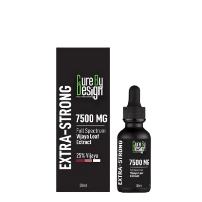 Cure By Design- Extra Strong (25%) | Vijaya Full Spectrum Extract Tincture 250mg/ml (CBD : THC - 2 : 1)