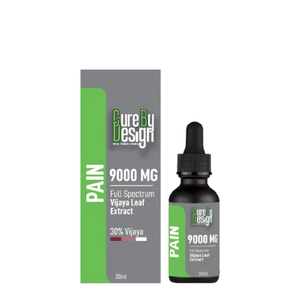Cure By Design – Pain Relief Formula (30%Vijaya Full Spectrum Extract) 300mg/ml (CBD:THC – 1:4)