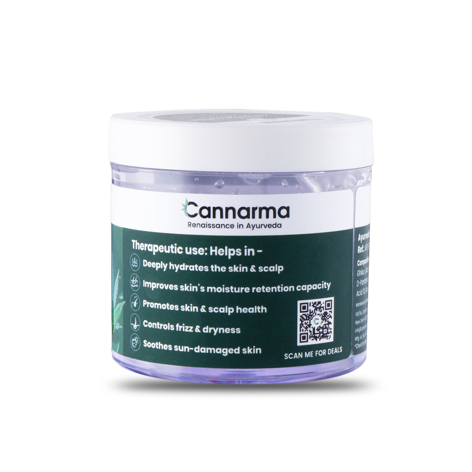 Cannarma Hemp Aloe Vera Gel 
