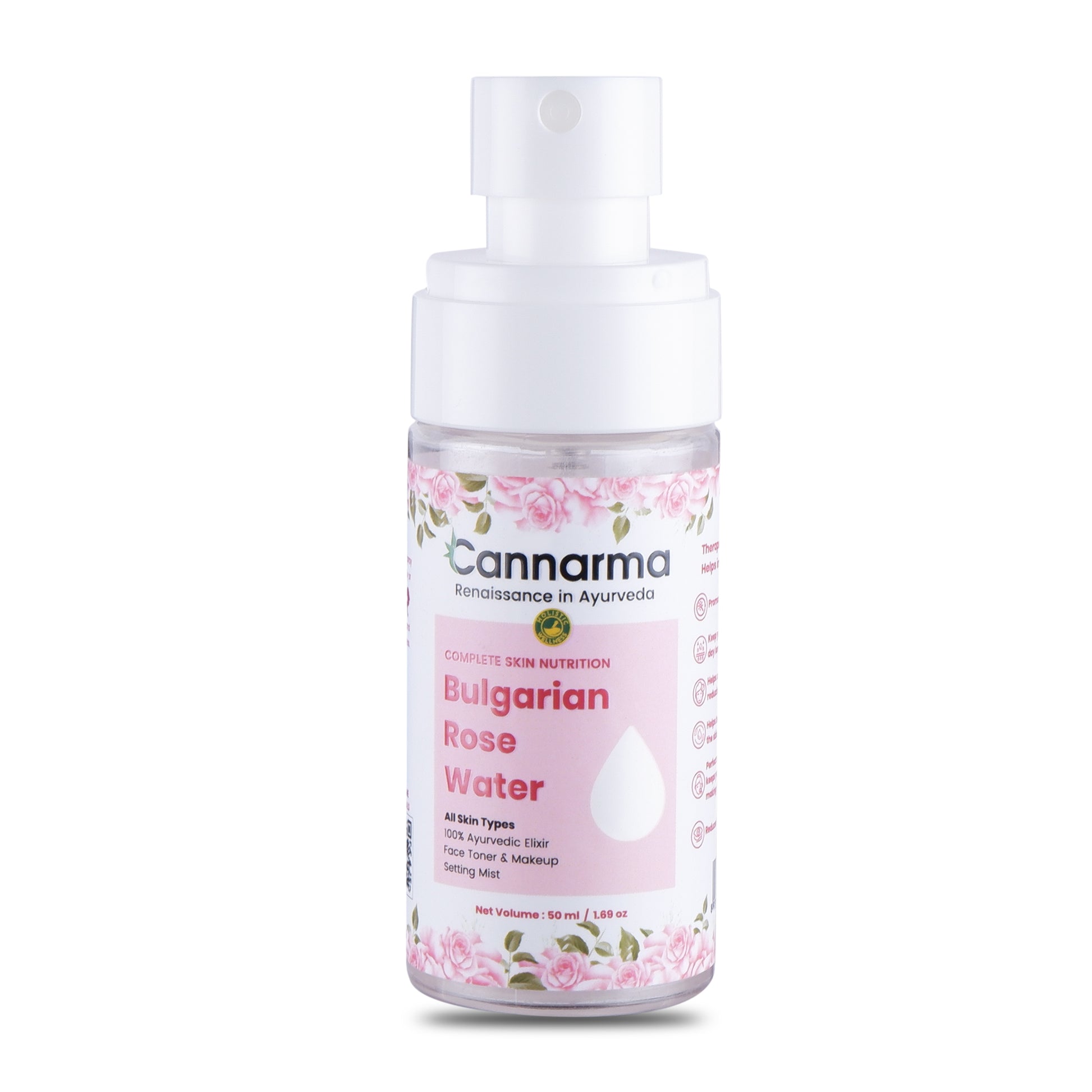Cannarma Bulgarian Rose Water Spray