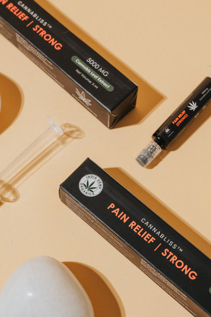 CANNABLISS-PAIN RELIEF EXTRACT - Extra-Strength THC Rich Extract - 5000 MG