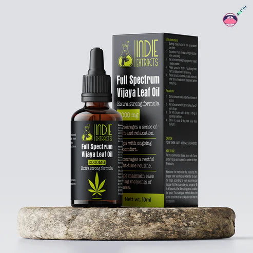 Indie Extracts-Full Spectrum Vijaya Leaf Oil | 2000MG