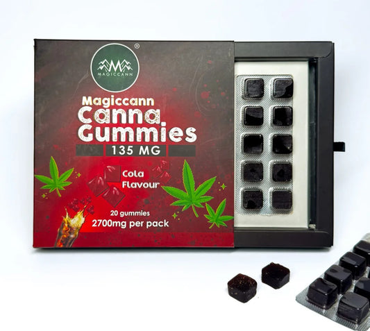 Magiccann Canna Gummies – Cannabis infused gummies- Extra Strong : 2700Mg (135mg Each Gummy)
