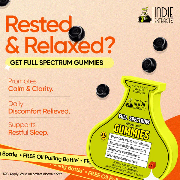 Indie Extracts Full Spectrum Gummies – 10pc Gummies | Cola