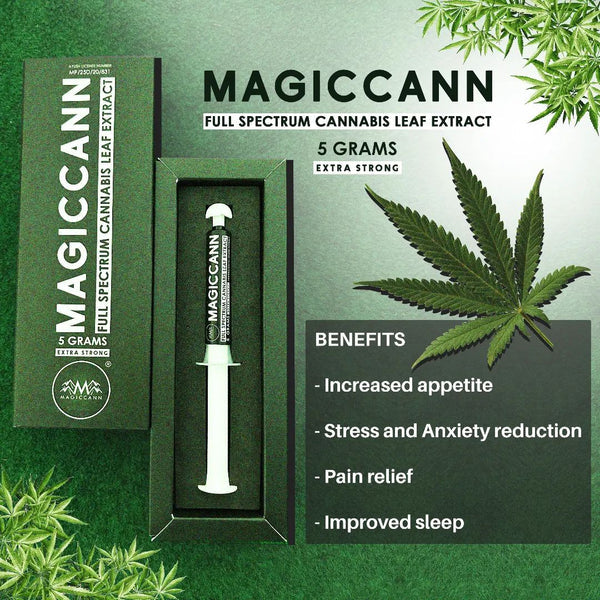 Magiccann Full spectrum Cannabis Extract Extra Strong