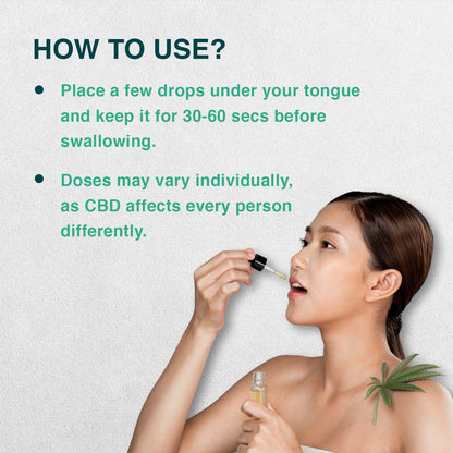 CANNAVEDIC-Pure CBD Oil Natural 3000mg | 30ml