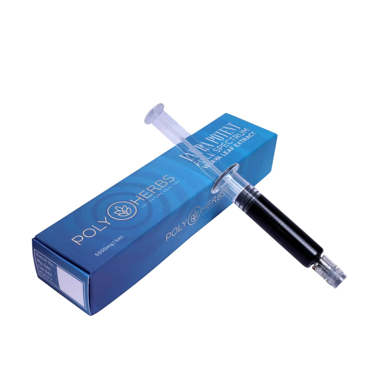 PolyHerbs EXTRA POTENT (RAW) Vijaya Leaf Extract Syringe