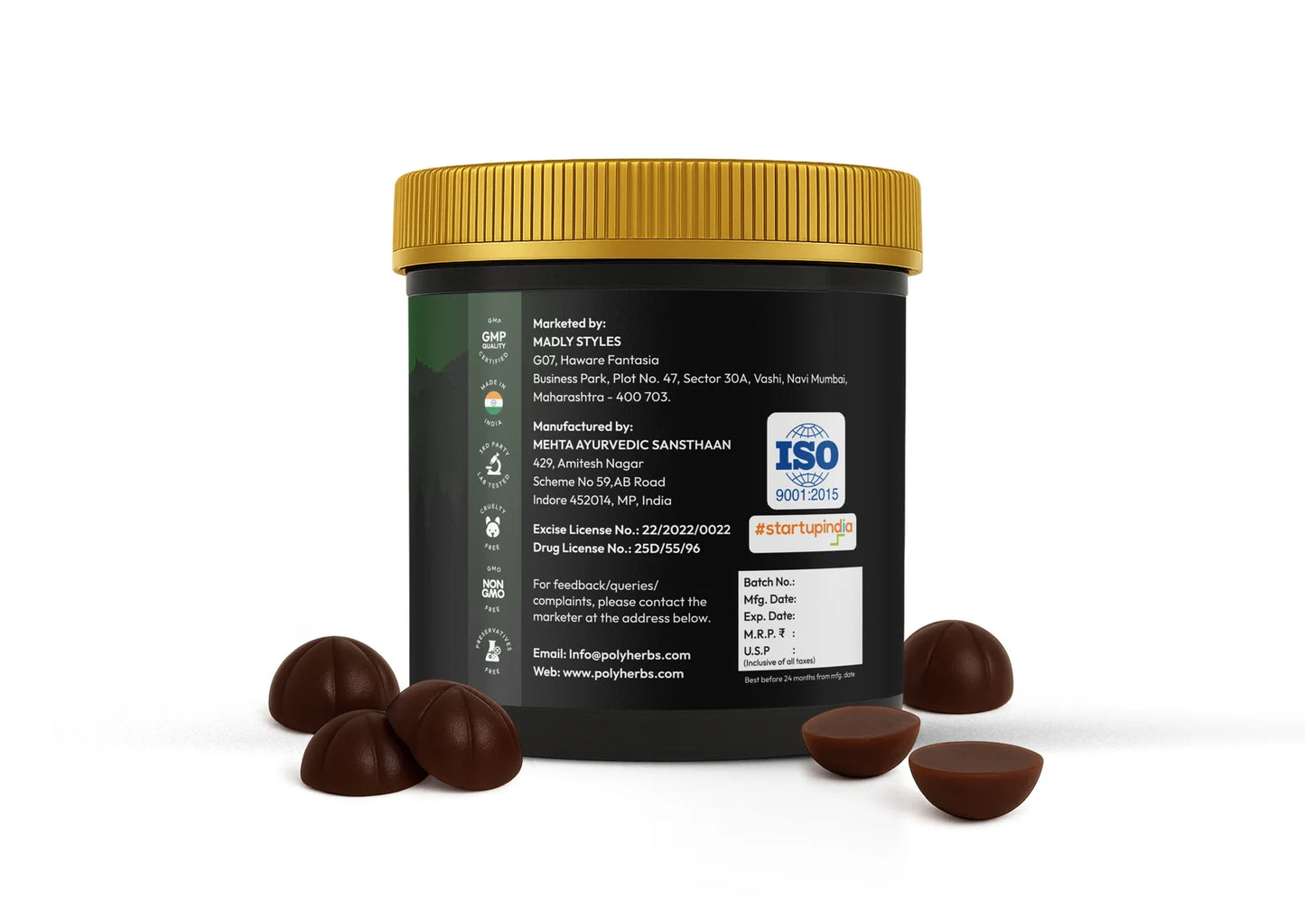 Polyherbs CALM CBD Gummies