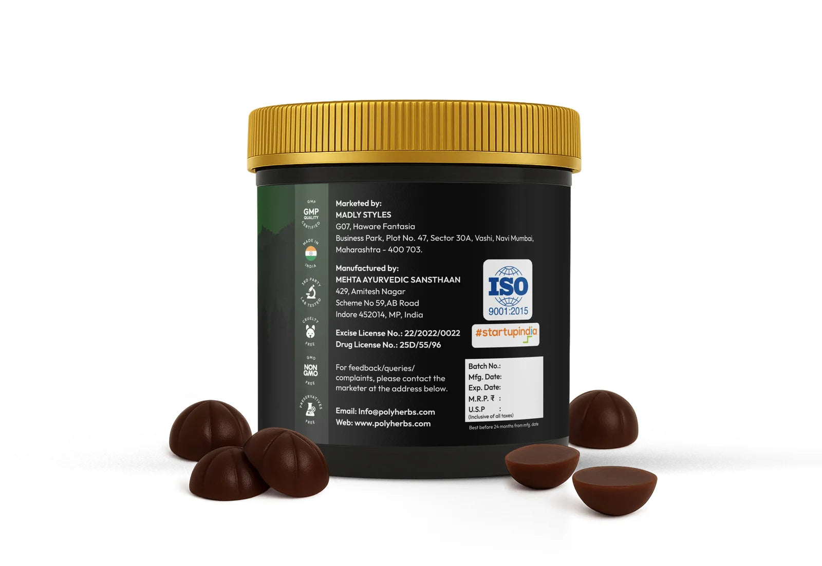 Polyherbs CALM CBD Gummies