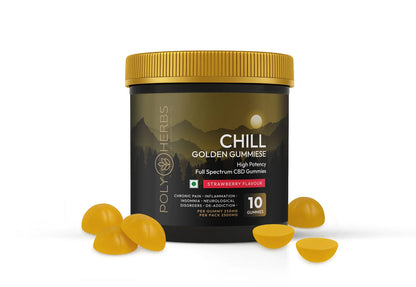 Polyherbs CHILL Golden CBD Gummies