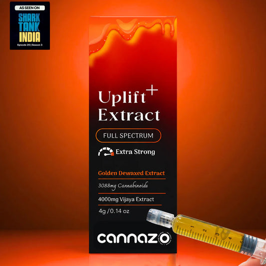 Cannazo-Uplift Plus: Strong Full-Spectrum Extract for Chronic Pain, De-Addiction and Insomnia