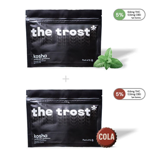 Kosha Cannabis Gummies (Cola + Mint)