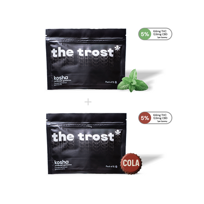 Kosha Cannabis Gummies (Cola + Mint)