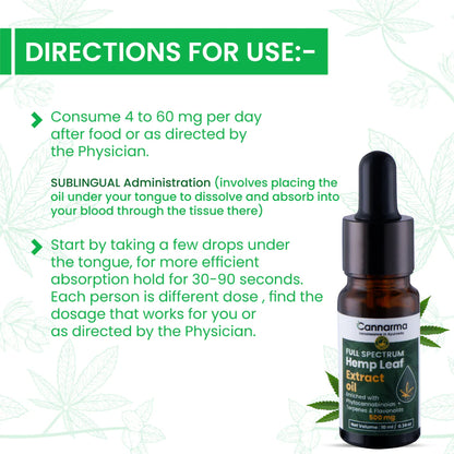 Cannarma Full Spectrum Hemp Extract Oil