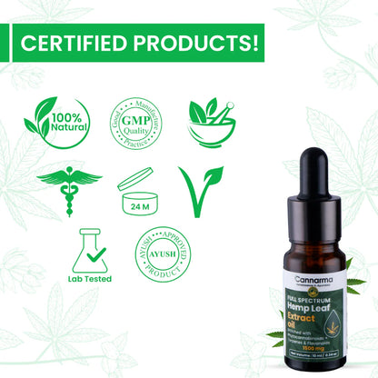 Cannarma Full Spectrum Hemp Extract Oil 
