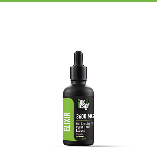 Cure By Design – Vijaya Extract Elixir (12% CBD | 3600mg Full Spectrum (CBD:THC 2:1)