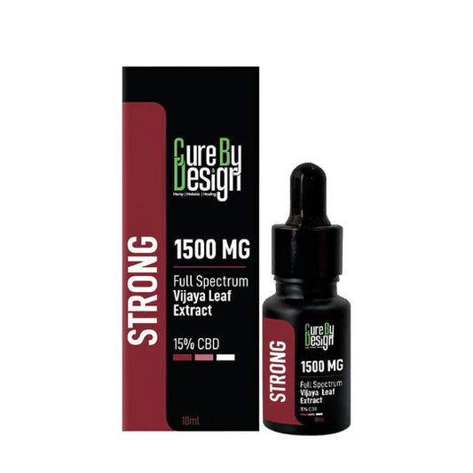 Cure By Design - Full-Spectrum Vijaya Leaf Extract Strong(15%) CBD:THC 2:1