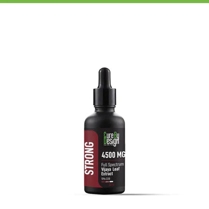 Cure By Design - Full-Spectrum Vijaya Leaf Extract Strong(15%) CBD:THC 2:1