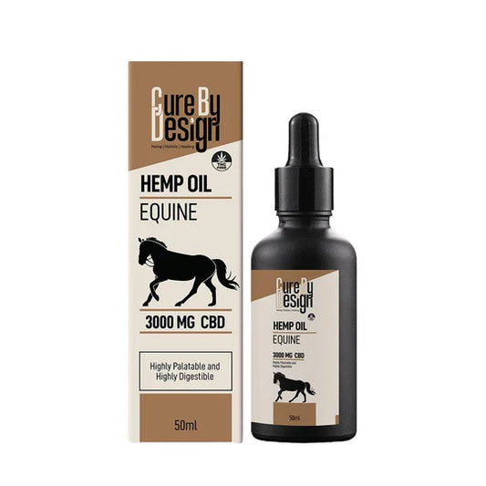Cure By Design Hemp Oil for Equine 3000mg CBD