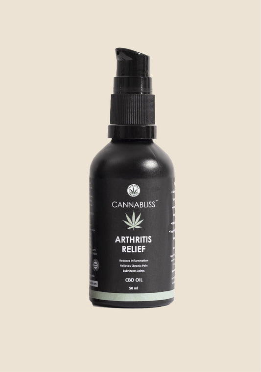 Cannabliss Arthritis Relief | Ayurvedic Medicinal Oil | Topical