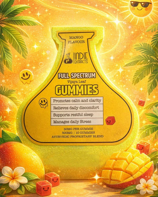 Indie Extracts Full Spectrum Gummies – 10pc Gummies | Mango