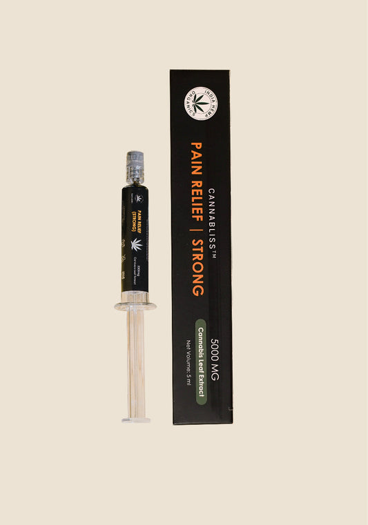 CANNABLISS-PAIN RELIEF EXTRACT - Extra-Strength THC Rich Extract - 5000 MG