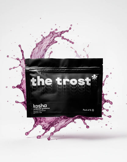 Trost-Kosha Mriduvati Gummies – Berry Blast Flavor, 13% Cannabis Extract