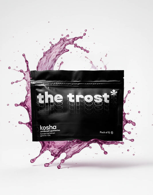 Trost-Kosha Mriduvati Gummies – Berry Blast Flavor, 13% Cannabis Extract