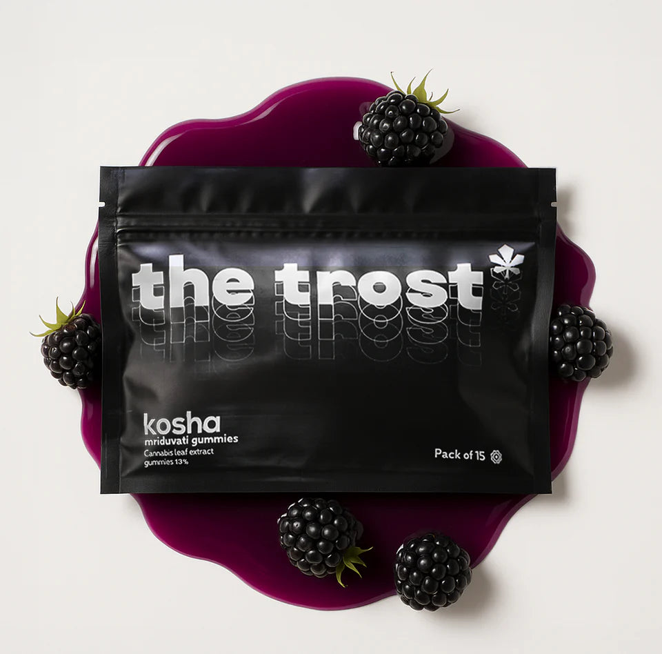 Trost-Kosha Mriduvati Gummies – Berry Blast Flavor, 13% Cannabis Extract