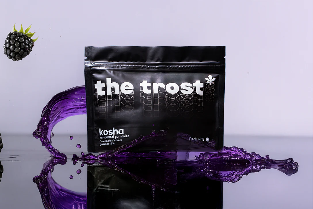 Trost-Kosha Mriduvati Gummies – Berry Blast Flavor, 13% Cannabis Extract