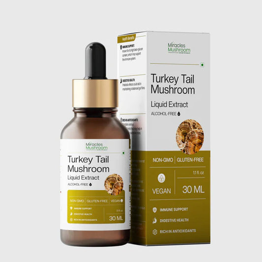 Miracles Mushroom - Turkey Tail Mushroom Liquid Extract - 30ml